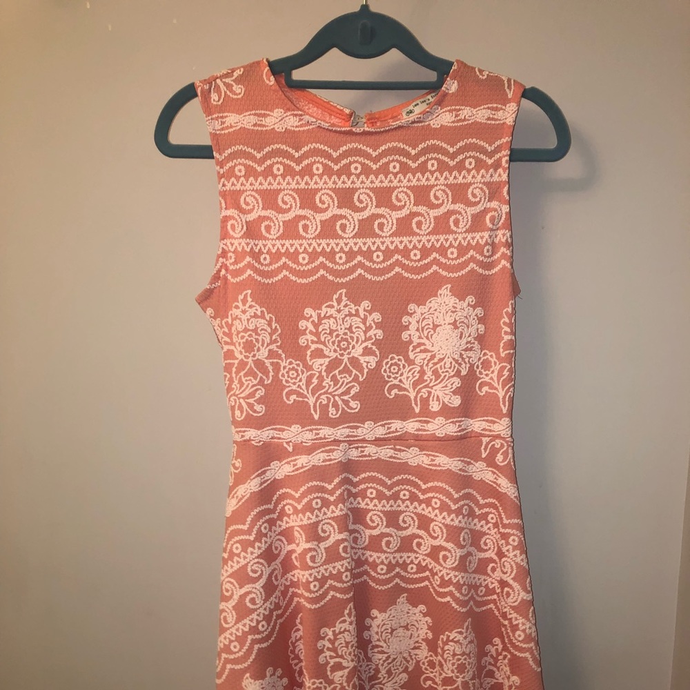 Open back dress